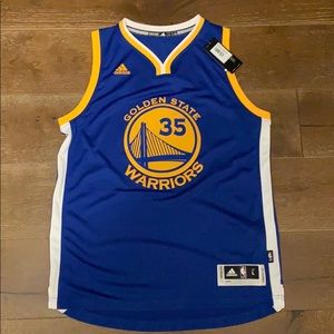 NBA ADIDAS SWINGMAN GSW #35 KEVIN DURANT JERSEY